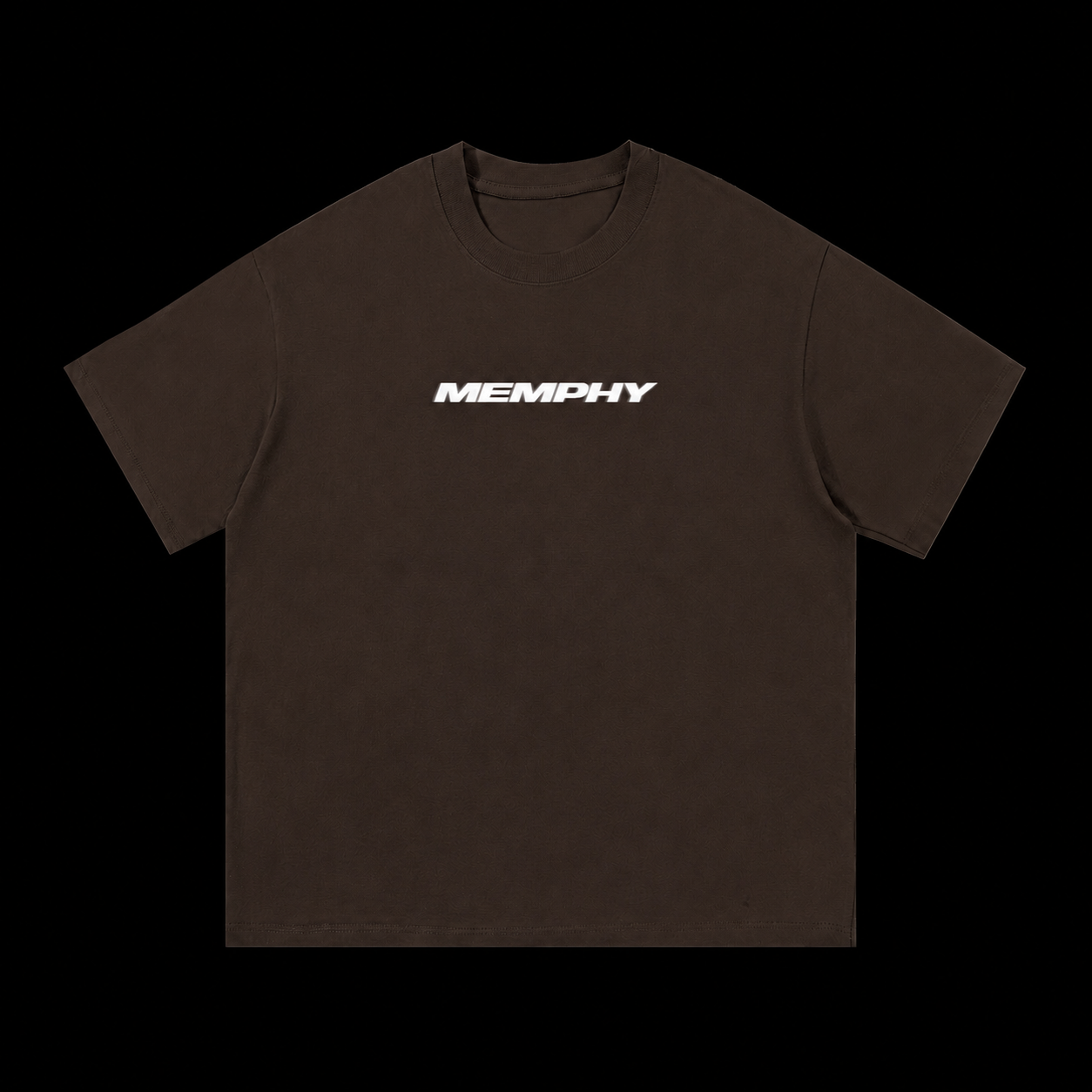 BROWN MEMPHY TEE